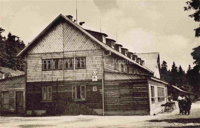 Jesenik Jeseniky Freiwaldau CZ chata Barborka pod Pradedem