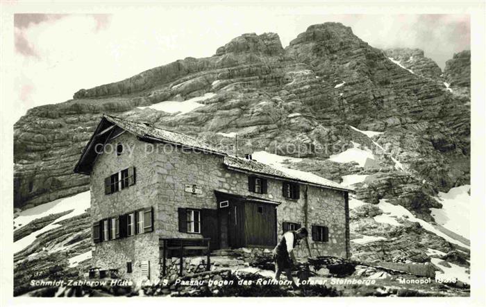 Schmidt-Zabierow-Huette St. Johann Tirol AT Passau Relthorn Loferer Steinberge