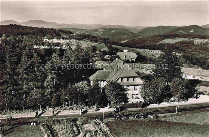 Elzach Triberg Schwarzwald BW Hoehengasthaus Heidburg und Berghotel Roter Buehl