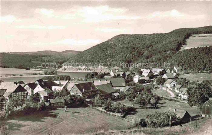 Heringhausen Diemelsee Waldeck Hessen Panorama