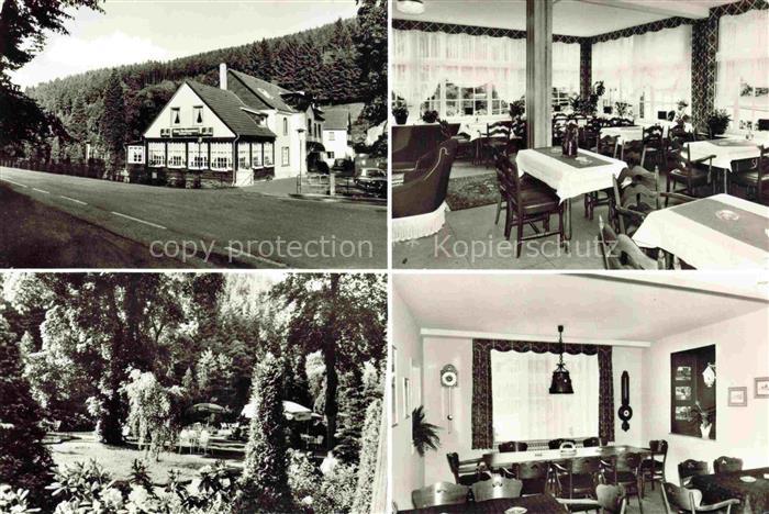 Breckerfeld NRW Hotel Restaurant Haus Reckhammer Gastraeume Garten