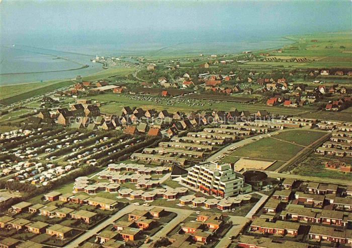 Norddeich  Norden Nordseebad Fliegeraufnahme