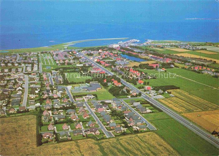 Norden  Norddeich Nordseebad Fliegeraufnahme