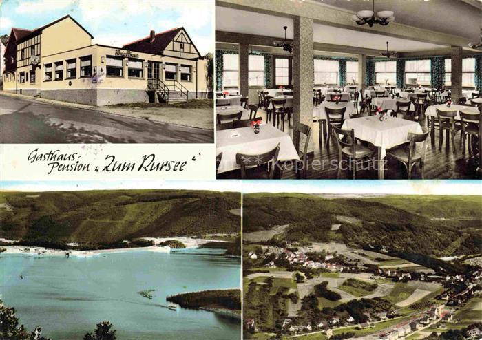 Hasenfeld Heimbach Eifel Gasthaus Pension Zum Rursee Gastraum