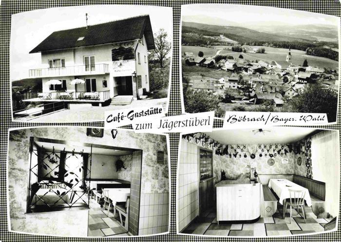 Boebrach Bayern Cafe Gaststaette zum Jaegerstueberl Gastraeume Panorama