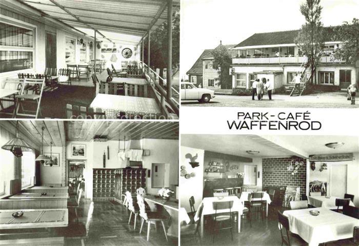 Waffenrod Thueringen Park Cafe Gastraeume