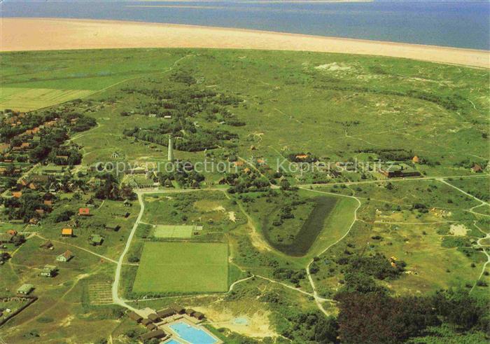 Schiermonnikoog Friesland NL Fliegeraufnahme