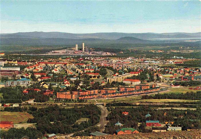 Kiruna Sweden Fliegeraufnahme