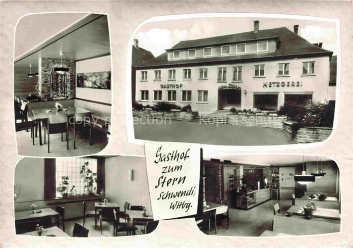 Schwendi Biberach BW Gasthof Cafe Restaurant Zum Stern Gastraeume