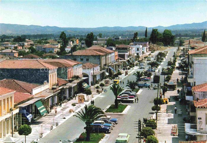 Sparta  Attiki Greece Paleologus Strasse