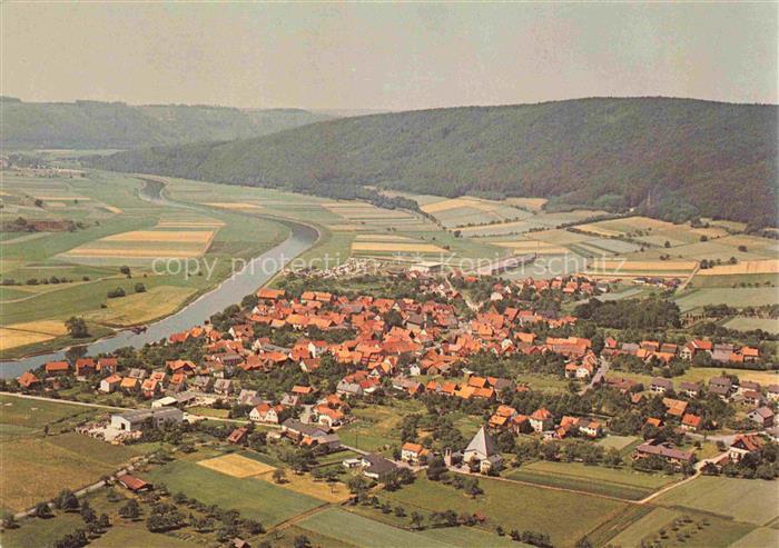 oedelsheim Oedelsheim Oberweser Hessen Fliegeraufnahme
