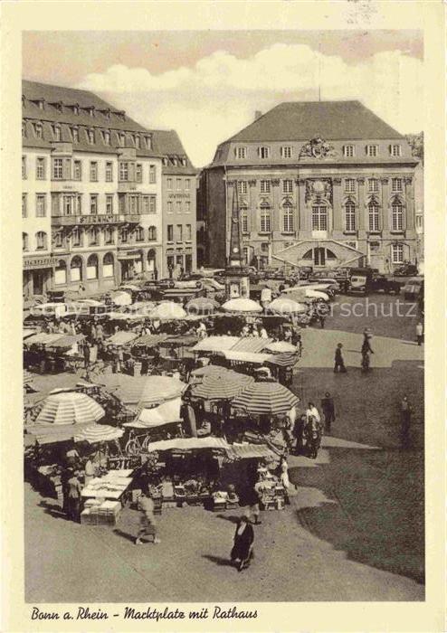 BONN Rhein Marktplatz