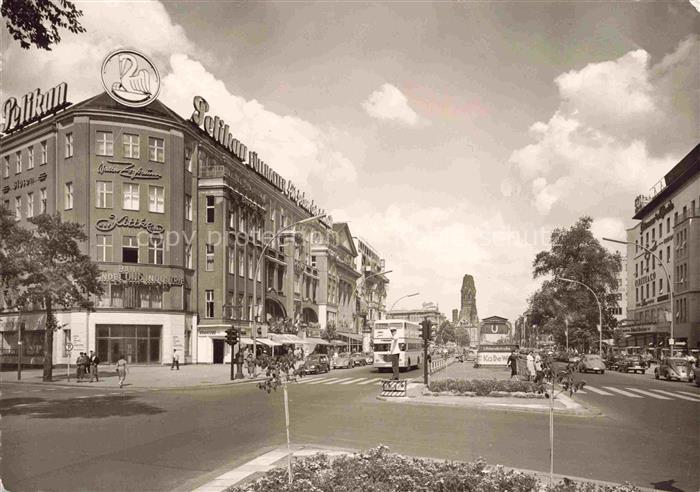 BERLIN  CITY Kurfuerstendamm Ecke Uhlandstrasse