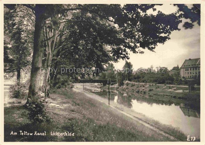 Lichterfelde Berlin Am Teltow Kanal