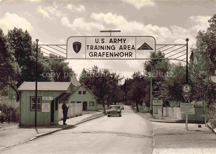 Grafenwoehr Truppenuebungsplatz Eingangstor