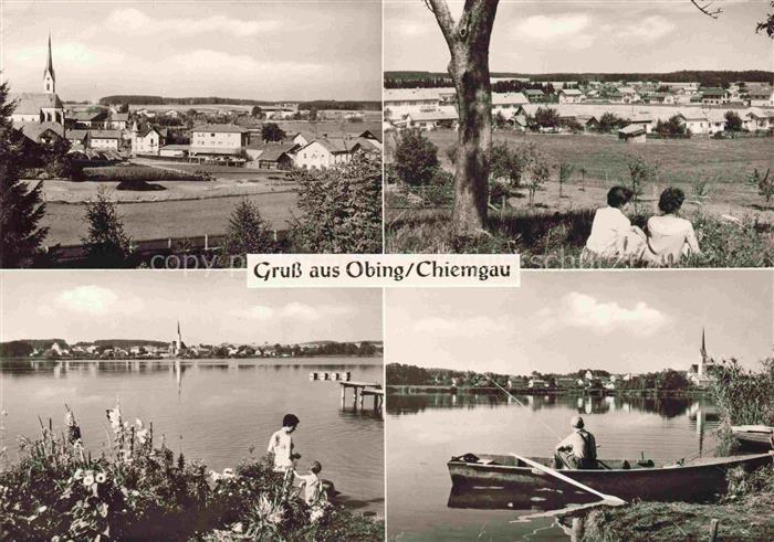 Obing Panorama Chiemseepartien