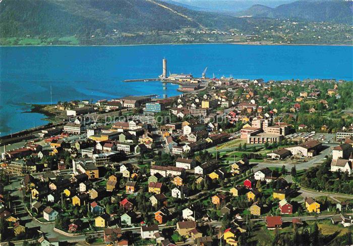 Mo i Rana Norge Fliegeraufnahme