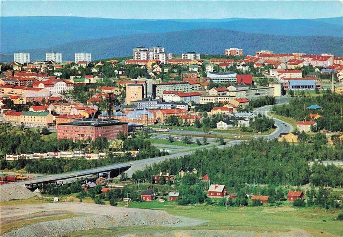 Kiruna Sweden Fliegeraufnahme