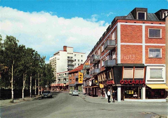 Gaellivare Sweden Strassenpartie