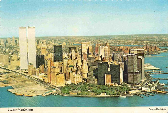 Manhattan  NEW YORK USA Fliegeraufnahme