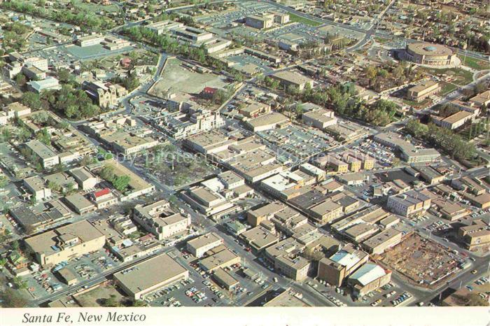Santa Fe New Mexico USA Fliegeraufnahme