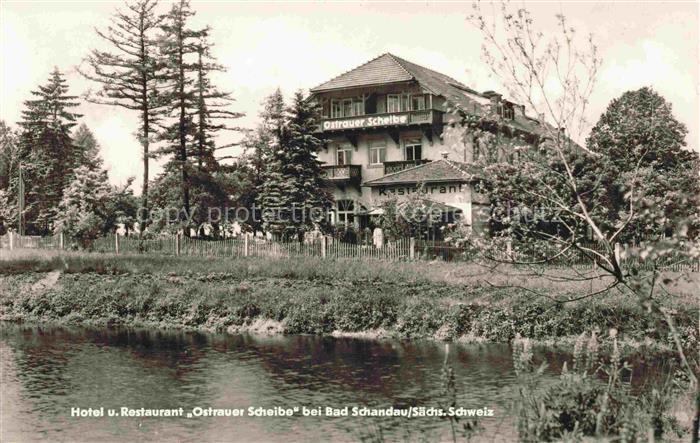 Bad Schandau Saechsische Schweiz-Osterzgebirge Hotel Restaurant Ostrauer Scheibe