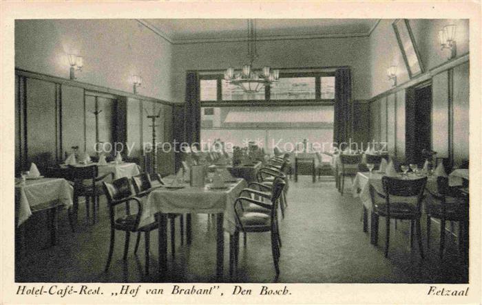 Den Bosch S-Hertogenbosch NL Hotel Cafe Hof van Brabant Fetzaal