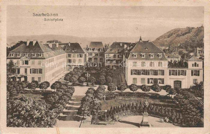 SAARBRueCKEN Saarland Schlossplatz