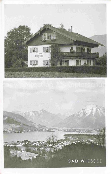 BAD WIEssEE Tegernsee Haus Kampenblick Panorama