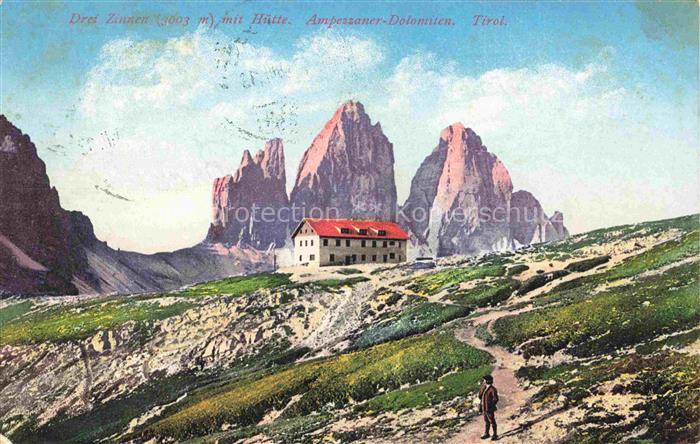 Dreizinnenhuette 2438m Bolzano IT Panorama