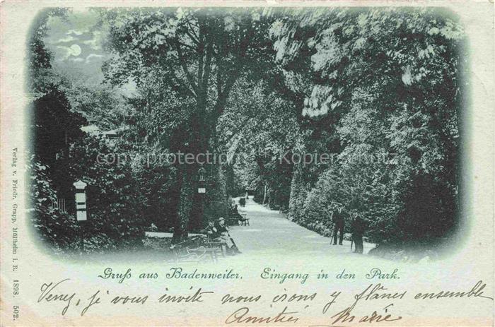 BADENWEILER BW Parkeingang