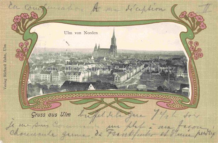 ULM  Donau Panorama mit Ulmer Muenster