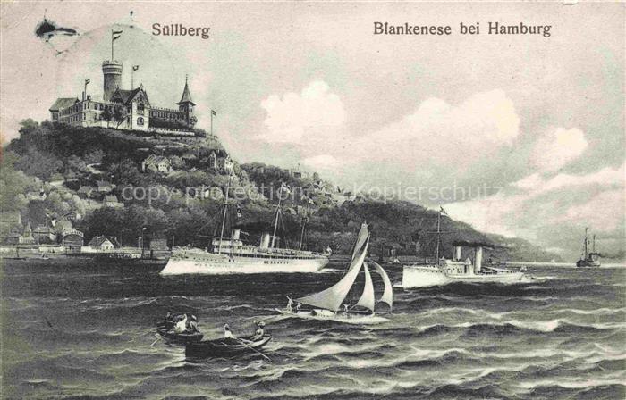 Suellberg Blankenese Hamburg Schloss Panorama