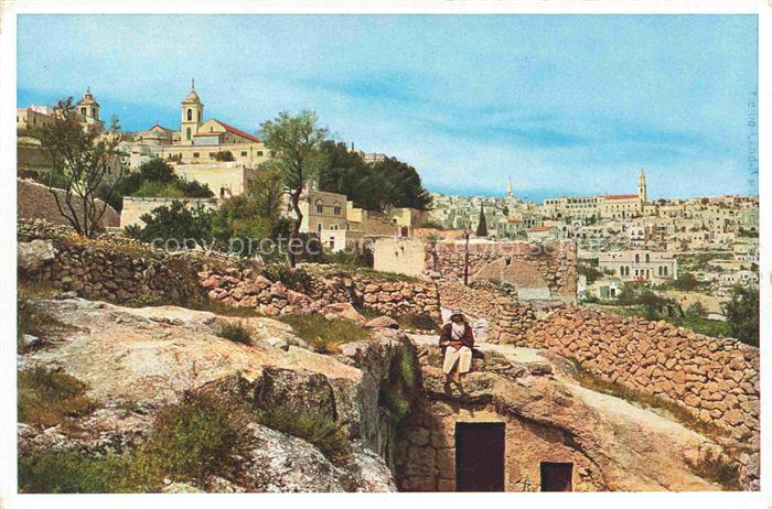 Bethlehem  Yerushalayim Israel Panorama mit Geburtskirche