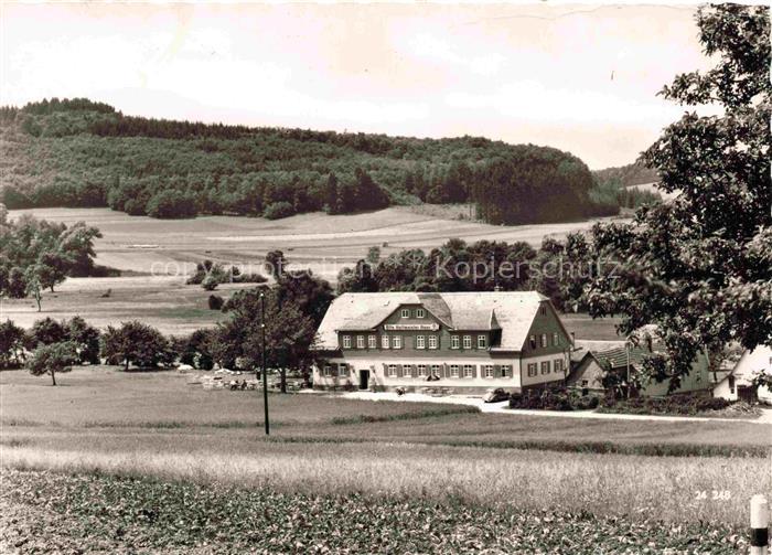 Hepsisau Weilheim Teck Gaststaette Otto Hoffmeister Haus