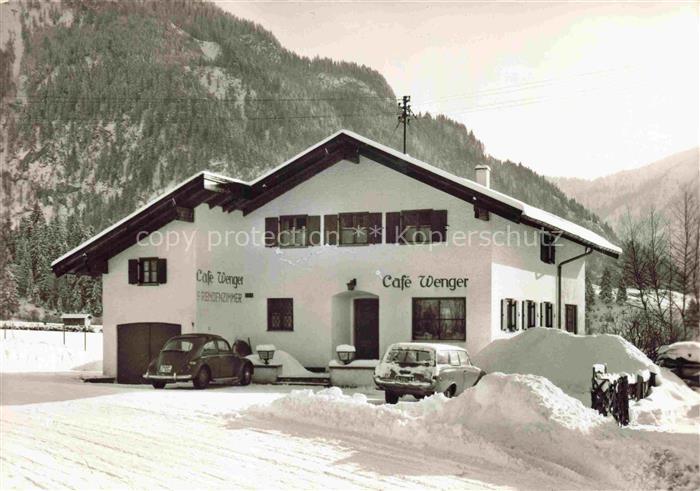 OBERAMMERGAU Bayern Gaestehaus und Terrassencafe Wenger