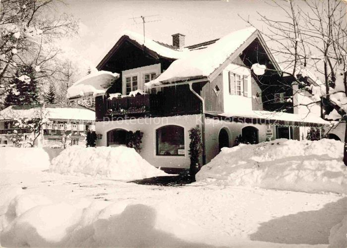 GRAINAU Garmisch-Partenkirchen Bayern Restaurant Cafe Spatzenhaeusl