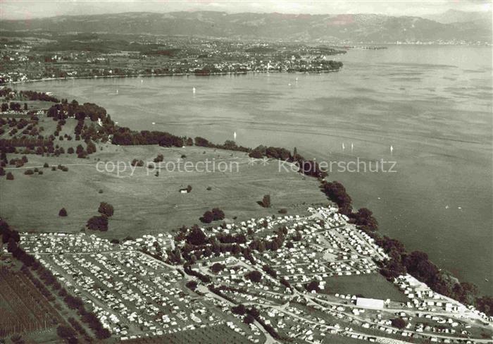 Gohren Kressbronn Ferienzentrum Campingplatz Fliegeraufnahme