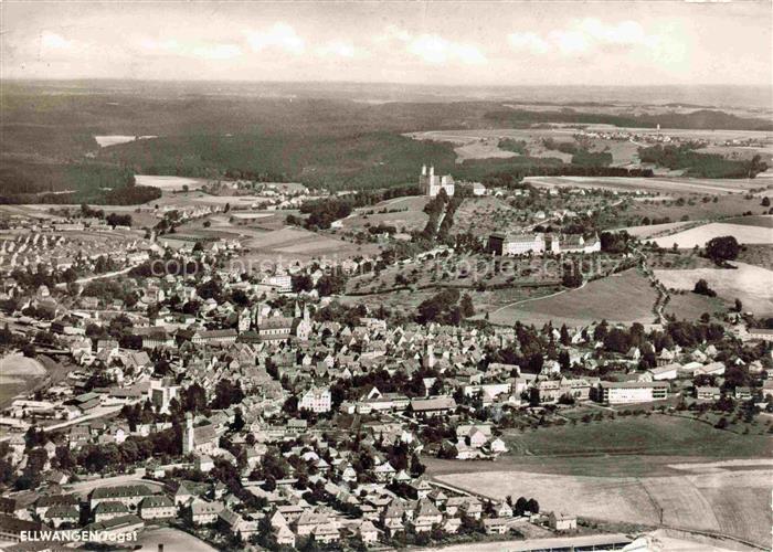 Ellwangen Jagst Fliegeraufnahme