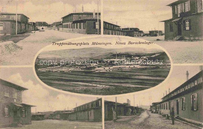 Muensingen BW Truppenuebungsplatz Neues Barackenlager