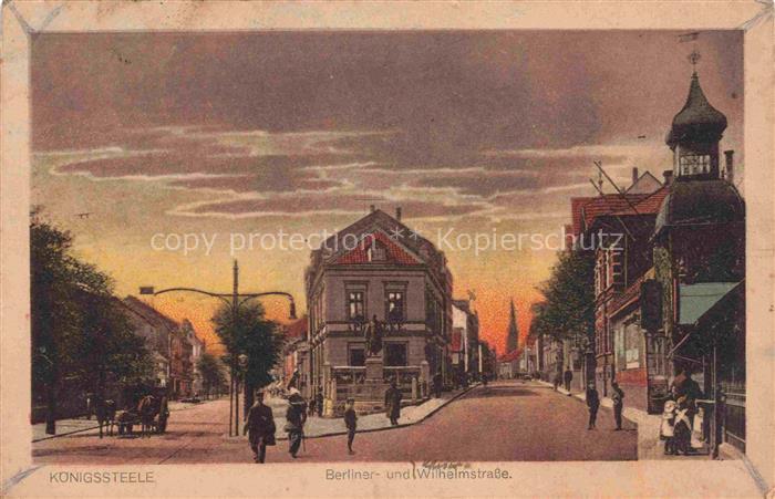 Koenigssteele EssEN Berliner und Kaiser Wilhelmstrasse