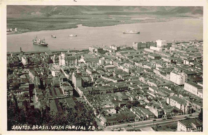 Santos Sao Paulo Brazil Vista parcial