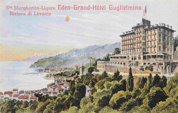 SANTA MARGHERITA  Ligure Genova IT Eden Grand Hotel Guglielmina