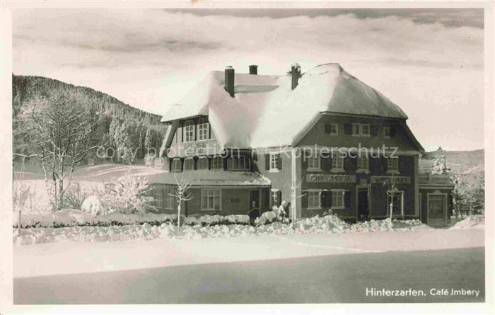 Hinterzarten Breisgau-Hochschwarzwald BW Cafe Imbery Conditorei