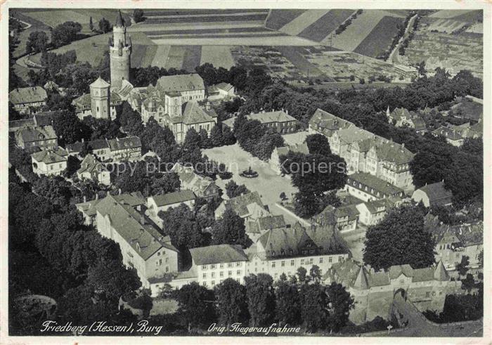Friedberg  Hessen Fliegeraufnahme