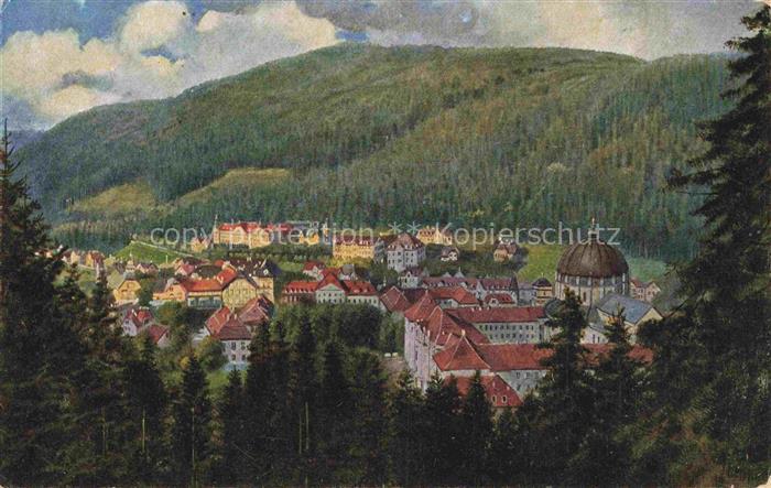 Hoffmann  Heinrich Kuenstlerkarte Sueddeutschland Alsace St. Blasien