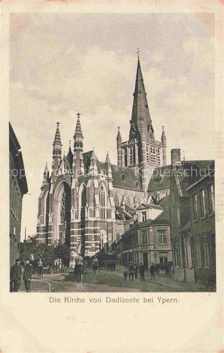 Dadizeele Ypern Belgie Kirche