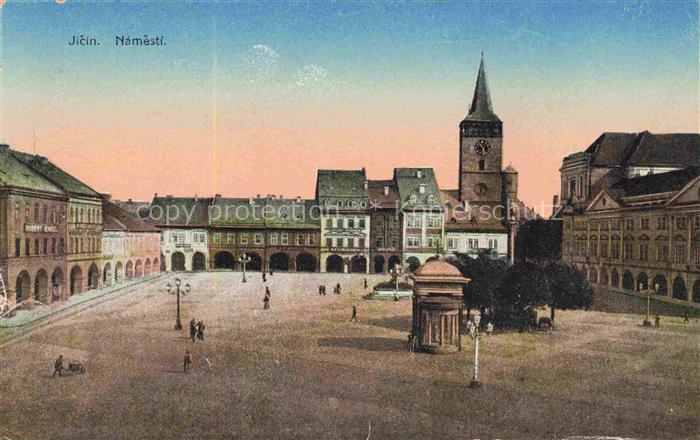 Jicin Jitschin Koeniggraetz CZ Namesti Stadtplatz