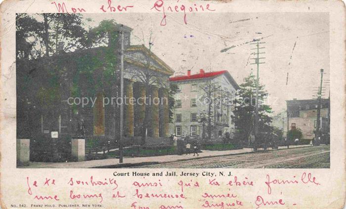 Jersey City New Jersey USA Court House and Jail