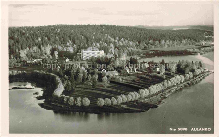Aulanko Karlberg Suomi Fliegeraufnahme Veljekset Karhumaeki Oy Jaelkipainos kiel